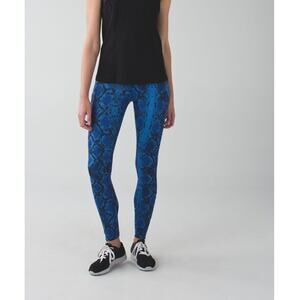Lululemon Speed Tight IV Full-On Luxtreme Mini Ziggy Snake Legging Size 8